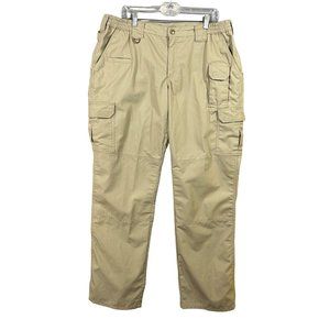 5.11 Tactical Cargo Pants Women's Size 18L Elastic Waist Workwear EUC
